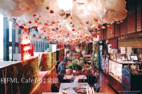 ｜關於美食（台北內湖 x 棧FML Cafe花樣拿鐵）｜禾乃氏口袋食堂分享日誌－雲朵系夢幻空間與質感料理的兼具，夏季視覺系新菜搶攻IG版面繽紛上桌