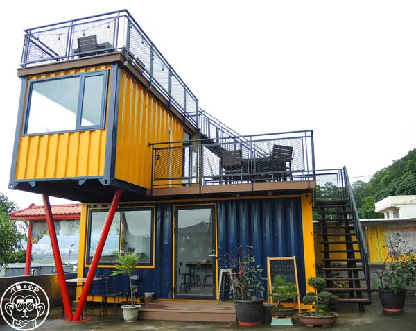 呷飽祙【新北三峽･NineSky九天】藏在廟裡的貨櫃餐廳              