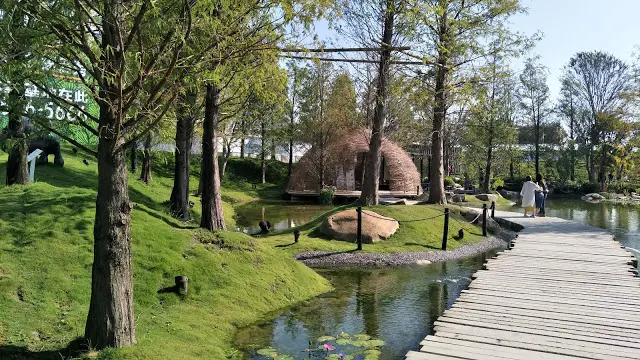 台中&南屯區&景點&惠宇秘境-森青自然共生&都市中的忘憂森林唯美拍照好去處&IG熱門打卡點。