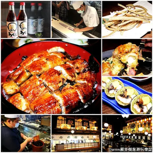 『台中美食餐廳推薦』大江戶町鰻屋★頂級青口活鰻鰻魚飯專賣店/重現江戶時代街景加上鰻魚料理秀~鰻魚飯控不要錯過了