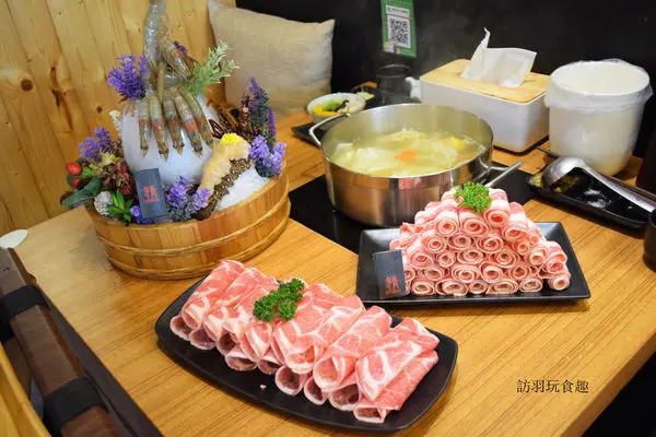 婧Shabu建國店夢幻海鮮堡金字塔肉盤/大份量火鍋/獨享鍋/松江南京