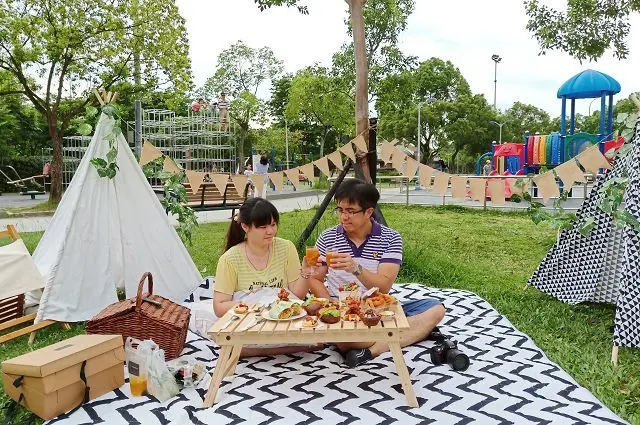 璐露野生活Luluyelife Café~~台北大安區野餐餐廳．提供野餐道具租借．體驗高質感野餐樂趣