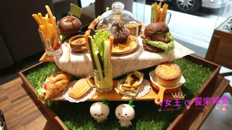 【台北信義安和美食】璐露野生活 LULUYELIFE CAFÉ 野餐餐廳 ~ 誰說不能在室內野餐，華麗的雙人派對野餐桌，跟姊妹享受不被風吹日曬的野餐日