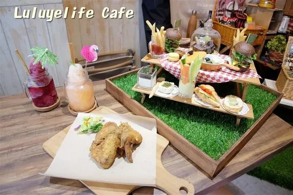 (美食)北市大安「璐露野生活 Luluyelife Café」夢幻野餐餐廳推薦!可外帶外送輕鬆享受野餐生活!