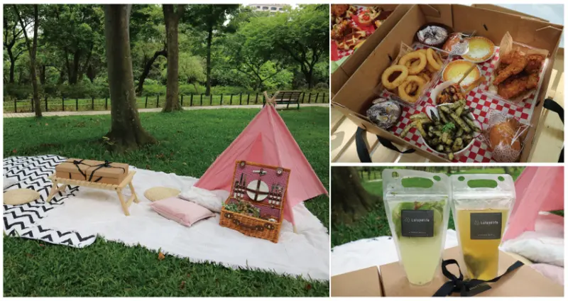 【台北大安區】璐露野生活Luluyelife Café野餐餐廳~野餐道具租借~粉色泡泡