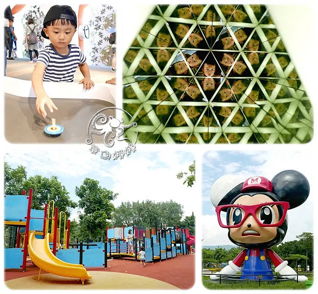 台北親子景點▋台灣科學教育館；寓教於樂的親子景點。美崙公園以科學為主題的公園，兒童科學遊戲城屬於特殊遊戲場，結合攀爬、迷宮、繩網、溜滑梯