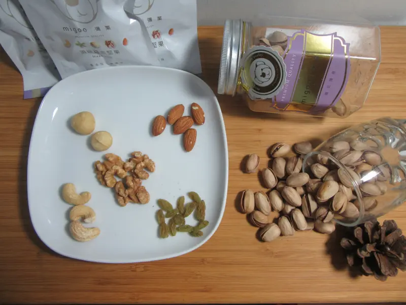 【知名藝人/部落客口碑推薦】宅配【彌菓migoo】頂級堅果禮盒/伴手禮，精選頂級新鮮珍果，低溫烘培，不過度調味及加工，最天然美味的養生食品