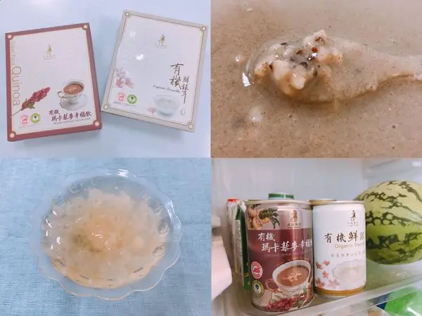 【宅配健康飲品】低熱量夏天飲品首選，光茵樂活有機銀耳、瑪卡藜麥(◕⍸ ◕✿)