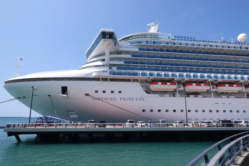 (胖樺遊記)藍寶石公主號Sapphire Princess/基隆/沖繩/石垣島四天三夜Day2/快閃沖繩自由行行程規劃/波上宮/通堂拉麵/大國藥妝/第一牧志公設市場夜光貝/Pablo起司爆漿塔/肉屋和