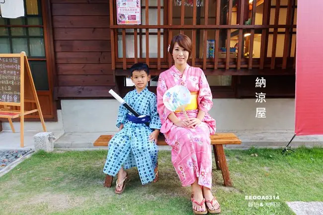 台南景點 ▶ 納涼屋 ▶ 浴衣體驗 穿浴衣拍美照 一秒飛日本!不用出國也能有置身日本錯覺!
