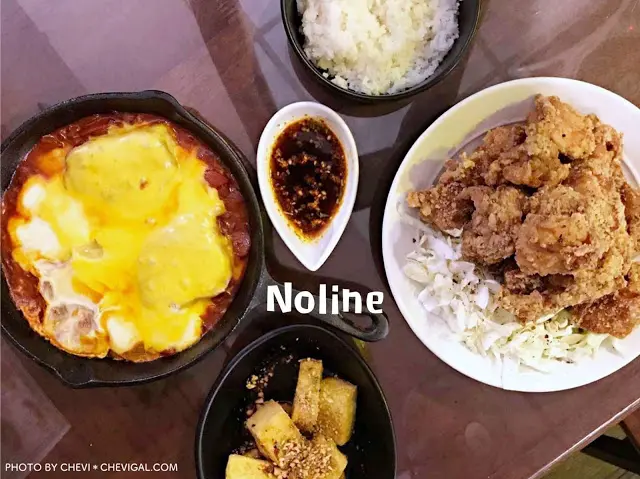 台中南屯│Noline食堂＊山盛炸雞丼份量多到小心山崩，還有讓人香到哭的斐濟風漢堡排飯
