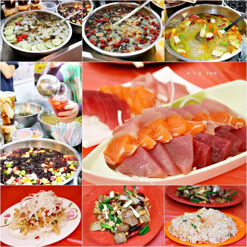 【屏東‧東港】統冠海鮮‧東港華僑市場新鮮生魚片 現點現炒代客料理