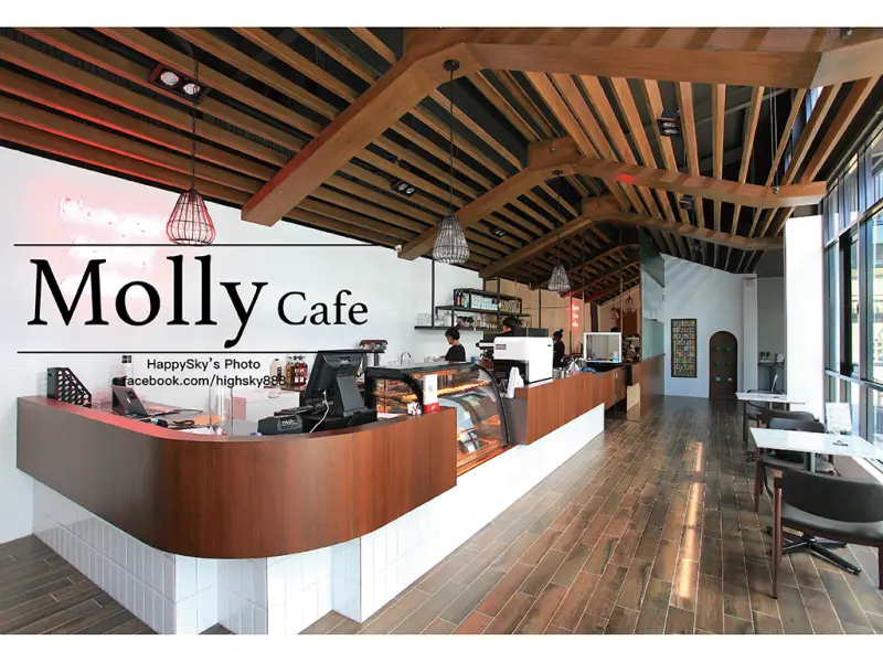 吃。台南｜早午餐懶人包再添一筆。享受高採光的舒適氛圍「Molly Cafe」。