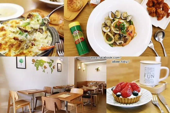 台南 永康區 白色木質調簡約空間，新竹開下來的義大利麵餐廳，聚餐新選擇。『湘林義式廚坊台南店』燉飯｜義大利麵｜焗烤｜甜點