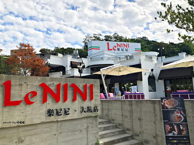 【台中 北屯】Le NINI 樂尼尼義式餐廳-大坑店💝連鎖餐飲，腹地廣大，豪宅歐風建築，餐點普通，環境舒服，適合溜小孩兼放空☁
