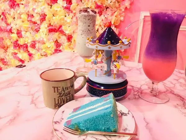 【Chu girl浪漫花園/Chu pink house x乾燥花】花蓮必訪超夢幻的下午茶店/平價美味CP值超高/花蓮IG熱點夢幻花園