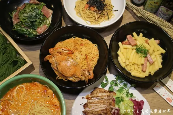 來自日本東京版的義大利麵『SPIGA PASTA 石壁家』現場製麵/捷運南京復興站/華航旁