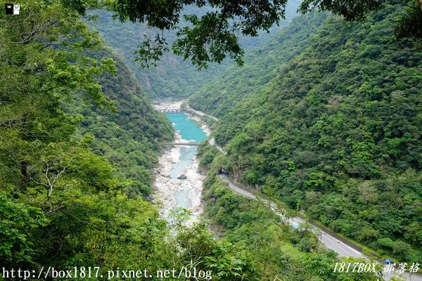 【花蓮。秀林】環流丘公園步道。穿梭漫步在樹叢、光影與巨石之間。觀景平台俯瞰中橫公路、立霧溪谷和溪畔水壩、燕子口峽谷的壯麗景觀