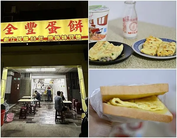 台南市中西區【台南中西區】全豐蛋餅～台式的美味，銅板價位的宵夜早餐，麵糊蛋餅好軟嫩。