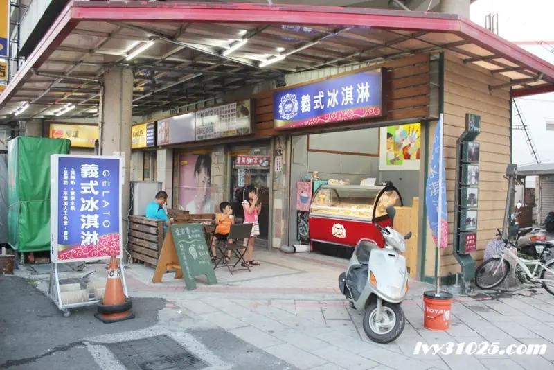 益香圓義式冰淇淋 [採用新鮮水果手工製作/嚴選食材/自家種的恆春愛文芒果]