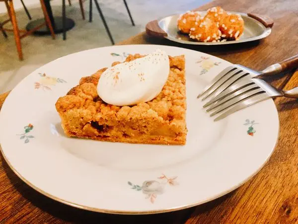 捷運行天宮站✿Binôme Dessert 彼儂甜點✿巷弄中綻放的溫暖氣息! 吃不到布丁 蘋果派也驚人的好食!!