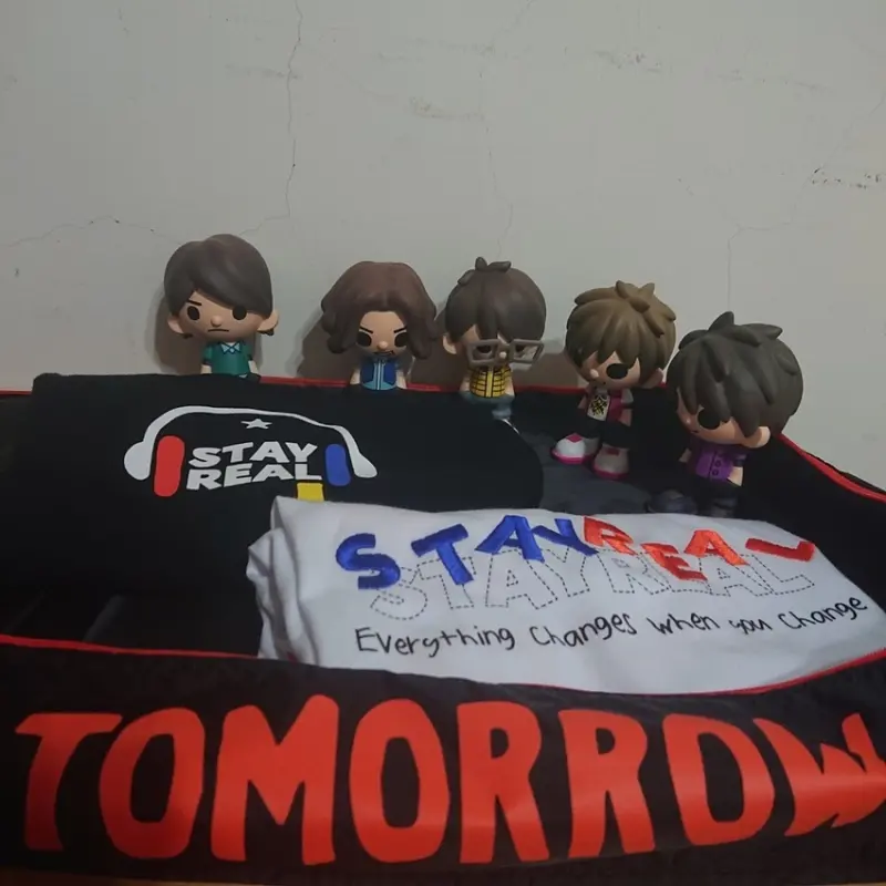 五月天阿信×不二良 STAYREAL13週年 OK啦！組合包只送不賣！音樂T+文字T+收納帶