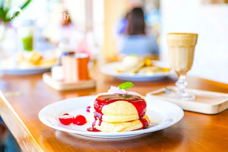 【羅東下午茶甜點】林場咖啡鬆餅｜美味的北海道生乳舒芙蕾 義大利麵燉飯簡餐