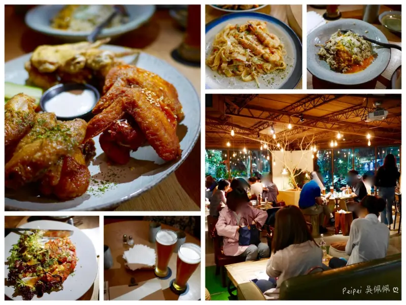 台北信義區餐酒館推薦｜GUMGUM Beer & Wings 雞翅啤酒吧/餐酒館｜台北101世貿捷運站超人氣酒吧，週末夜晚聚會，雞翅配啤酒是你的完美選擇！ 附菜單／有插座／不限時／台北包場餐廳