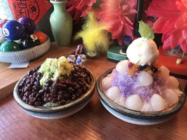 桃園視覺系藝術冰品~綠町冰室



