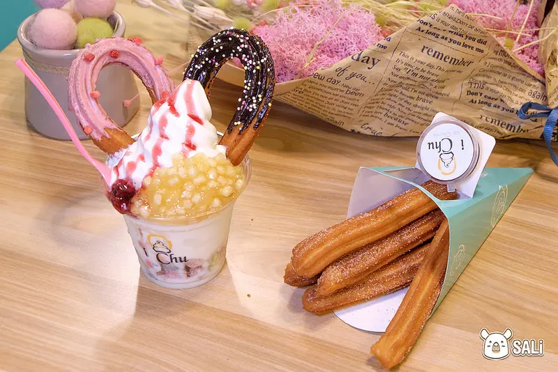 彰化 i Chu 愛啾 • 吉拿棒專門店(員林店）｜經典西班牙點心創意新吃法，吉拿棒風味上比想像中美味