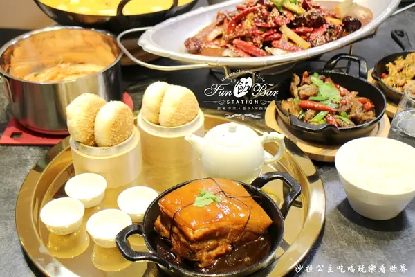 信義區創意中式料理『飯BAR Station(微風信義店)』邊拍邊吃吸睛百分百/捷運市政府站