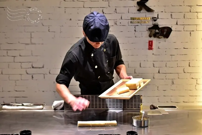 【大初鐵板燒 Teppanyaki】宛如表演秀的預約制無菜單料理(捷運市府站、松山文創區美食)(已停業)