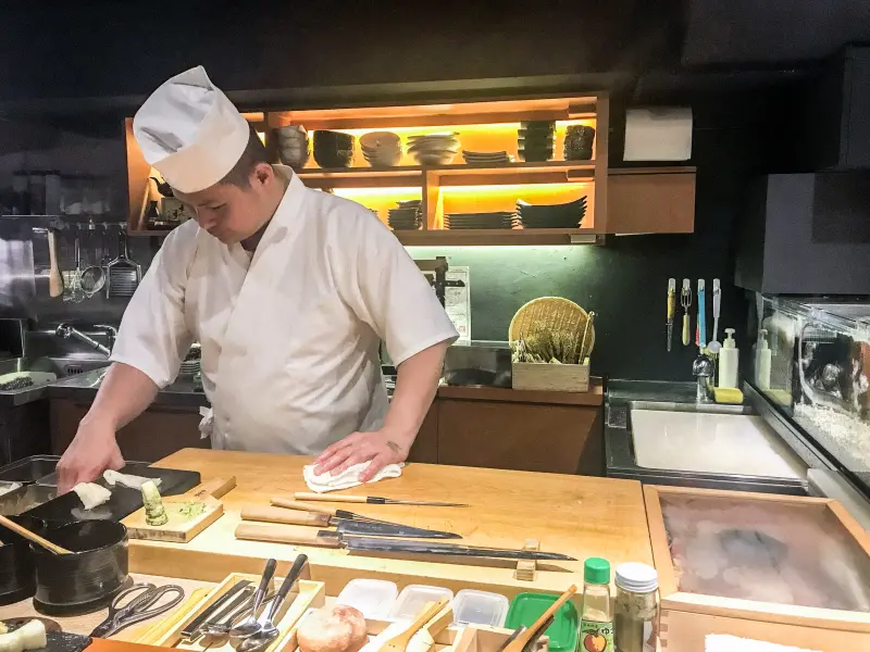 板橋中和環球日式料理│無菜單料理│竜壽司 すし•割烹│高檔食材變化性料理