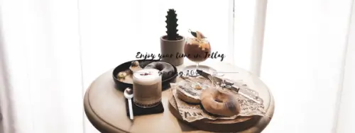 【浿淇朵*咖啡】時差Jetlag。透著陽光紗簾的美麗大理石貝果，還能享用杞子雞腿的韓式工業風格咖啡館。台北/松江南京站。