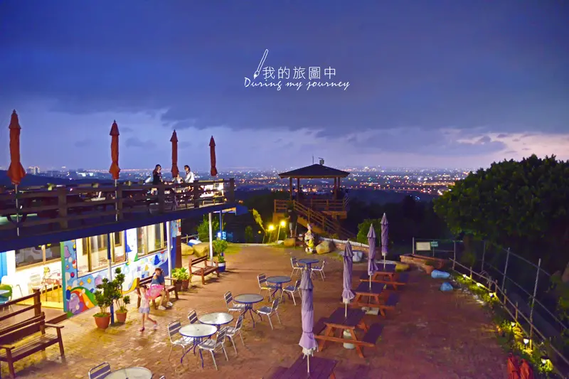 《桃園蘆竹》151高地景觀咖啡 一起到山上喝咖啡、俯瞰五光十色絢麗夜景