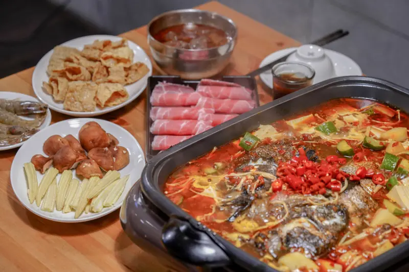 滿漢爐魚X魔王 台北信義區 特色另類鍋物重慶烤魚料理 有七種口味  國父紀念館麻辣火鍋推薦 捷運國父紀念館 內文有店家資訊