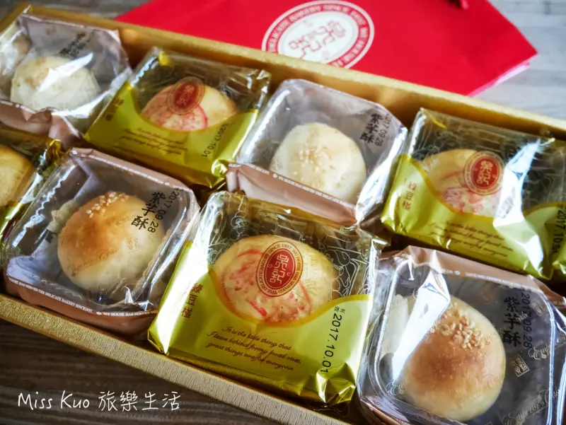 【高雄。伴手禮】老招牌月餅：吳記餅店。吳記綠豆椪。吳記紫芋酥