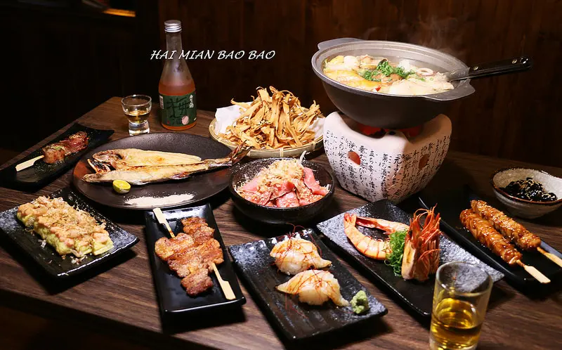 板橋居酒屋『後樂園町日式大眾居食屋(江翠店)』暖冬鍋物新上市/平價串燒、生魚片、握壽司、炸物、烤魚、完整菜單(捷運江子翠站)