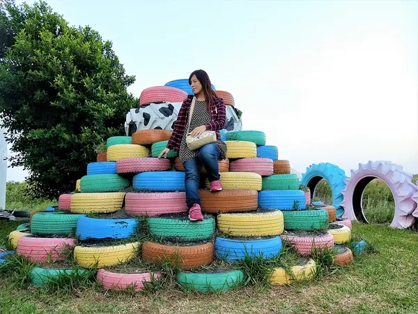 【彰化福興景點】福寶輪胎公園/福興產業館(牛稠古厝)~新IG熱門人氣打卡景點              