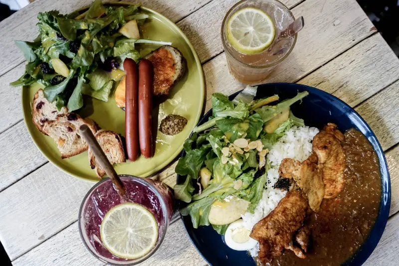 蘑菇咖啡 MOGU CAFEX魔王 台北大同區 不限時的日系咖啡廳 有咖哩飯 有焦糖布丁 捷運中山站 內文有店家資訊與菜單