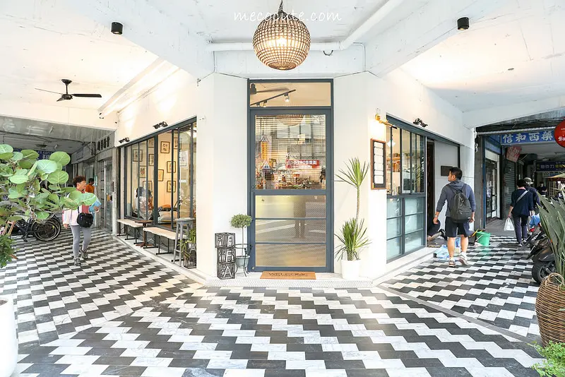 台北萬華：Flux咖啡、口袋三明治、沙拉盤～西門町附近清新咖啡館