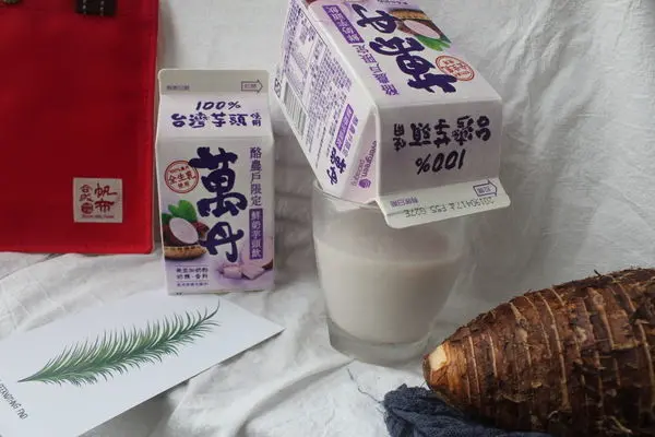 超商美食｜萬丹鮮奶芋頭飲-萬丹最新力作，100%台灣檳榔心芋