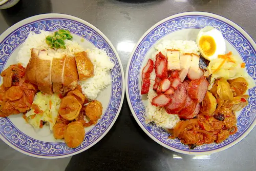 吃。台南｜東區。正港香港年輕師傅掌廚，靠近台南市立醫院，整體口感美味定價稍微偏高一些「香港明記燒臘」。