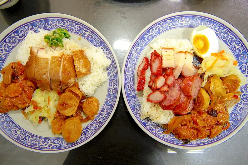 吃。台南｜東區。正港香港年輕師傅掌廚，靠近台南市立醫院，整體口感美味定價稍微偏高一些「香港明記燒臘」。