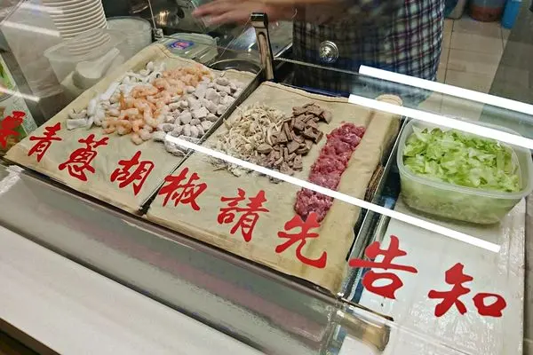 【蓁品廣東粥】食材區乾淨整齊有亮點