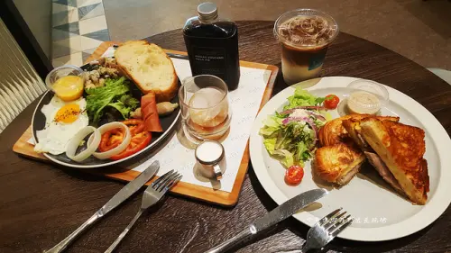 奎克咖啡。台中早午餐。供應全日輕食。咖啡香醇創意口感