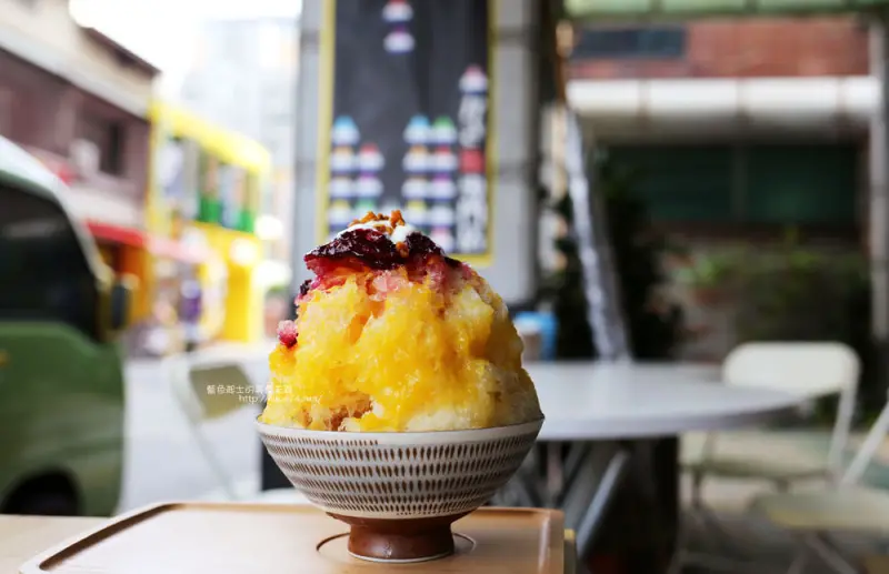 台中西區│曼香日式手作-勤美綠園道散步美食特色小店.推季節限定芒果日式刨冰 - 藍色起士的美食主義