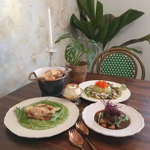 食記 新竹餐廳 / 美食 FuGooTain 富榖沺  舒適華麗的空間 享受米食生活  ♡愛亂吃女孩日記♡