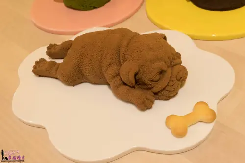 台中西區耕者有其甜  超萌系列英國鬥牛犬蛋糕，會讓很多人爭相購買