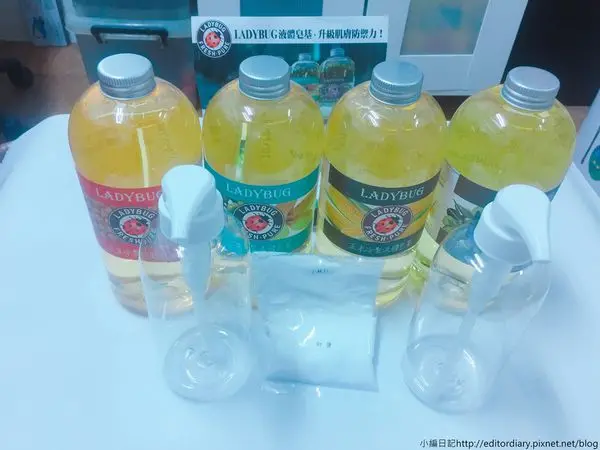 LADYBUG液體皂基│DIY環保清潔液│送給肌膚天然無毒的禮物│3分鐘自己調配沐浴乳│純天然沐浴乳推薦│小編小學堂│〈用品〉